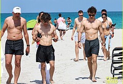 Charles Leclerc Caught Shirtless in Miami