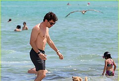 Charles Leclerc Caught Shirtless in Miami