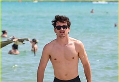 Charles Leclerc Caught Shirtless in Miami