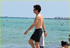 Charles Leclerc Caught Shirtless in Miami