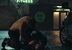 Charlie Cox shirtless and sexy in Kin