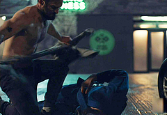 Charlie Cox shirtless and sexy in Kin