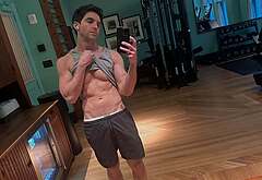 Paul W Downs shirtless