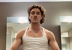 Belmont Cameli cock bulge and underwear pics