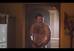 Aidan Turner shirtless in Rivals 1-01