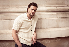 Tom Bateman sexy posing photos