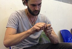 Tom Bateman sexy posing photos