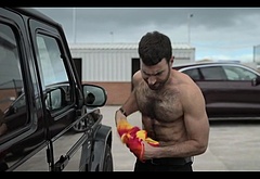Brett Goldstein shirtless