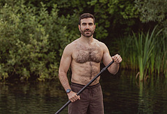 Brett Goldstein shirtless and underwear pics
