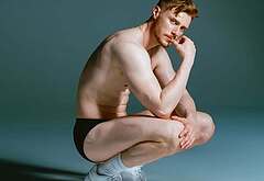 Max Parker naked and cock bulge in underwear pics