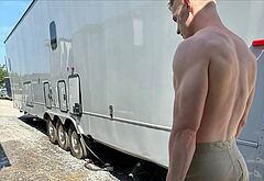 Max Parker naked and cock bulge in underwear pics