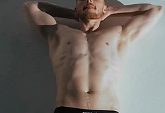 Max Parker naked and cock bulge in underwear pics