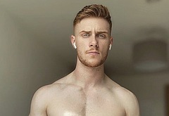 Max Parker naked and cock bulge in underwear pics