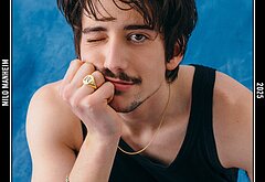 Milo Manheim shirtless and penis bulge pics