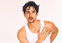 Milo Manheim shirtless and penis bulge pics