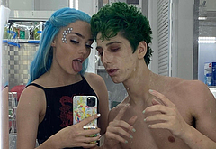 Milo Manheim shirtless and penis bulge pics