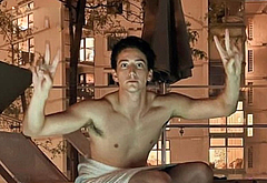 Milo Manheim shirtless and penis bulge pics
