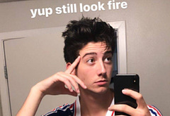 Milo Manheim shirtless and penis bulge pics