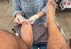 Michael Evans Behling foot photos
