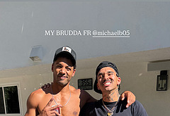 Michael Evans Behling shirtless and underwear pics
