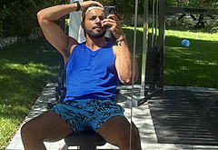 Michael Evans Behling shirtless and underwear pics
