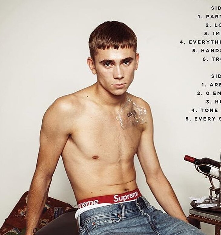 Felix Sandman naked