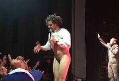 Eric Andr uncensored nude and underwear shots
