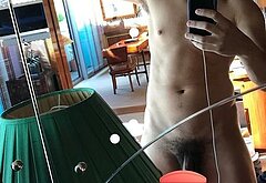 Eric Andr uncensored nude and underwear shots