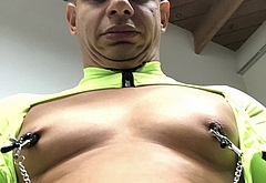 Eric Andr uncensored nude and underwear shots