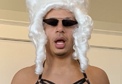 Eric Andr uncensored nude and underwear shots