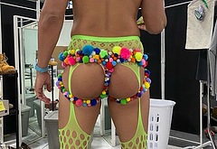 Eric Andr uncensored nude and underwear shots