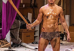 Eric Andr uncensored nude and underwear shots