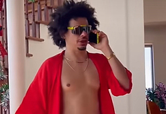 Eric Andr uncensored nude and underwear shots