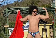 Eric Andr uncensored nude and underwear shots