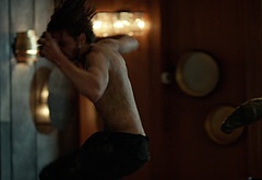 Richard Harmon shirtless in The 100 3-01 Wanheda Part 1