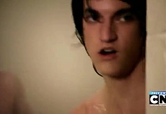 Richard Harmon shirtless in Tower Prep 1-01 New Kid