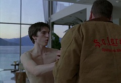 Richard Harmon nudity in The Killing 1-01 Pilot