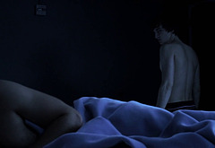 Richard Harmon shirtless in Judas Kiss
