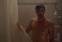 Richard Harmon nude shower in The Return