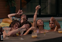 Richard Harmon sexy in Margaux