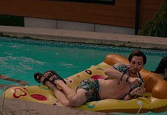 Richard Harmon sexy in Margaux