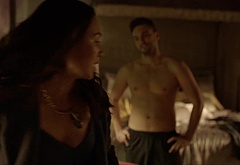 Richard Harmon naked in The 100 7-07 The Queens Gambit