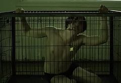 Richard Harmon shirtless in Her Own Justice