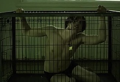 Richard Harmon shirtless in Her Own Justice