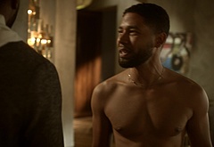 Jussie Smollett shirtless in Empire 3-12 Strange Bedfellows