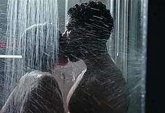 Jussie Smollett nude shower scenes in Alien Covenant