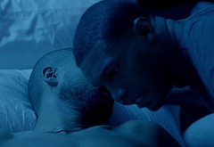 Jussie Smollett and Tobias Truvillion shirtless in Empire 3-06 Chimes At Midnight