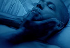 Jussie Smollett and Tobias Truvillion shirtless in Empire 3-06 Chimes At Midnight