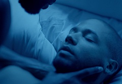 Jussie Smollett and Tobias Truvillion shirtless in Empire 3-06 Chimes At Midnight