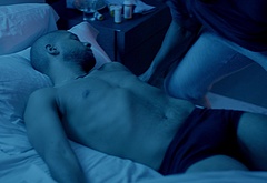 Jussie Smollett and Tobias Truvillion shirtless in Empire 3-06 Chimes At Midnight